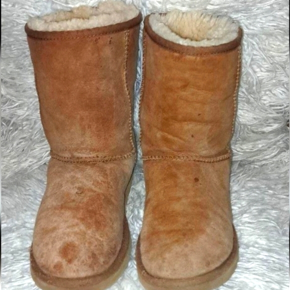 Ugg Boots Plush Chestnut Size 8 - Picture 7 of 8